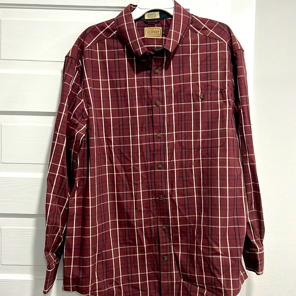 Plad work shirt